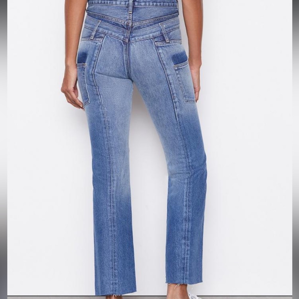 Luxury FRAME High Rise Inverted Jean Enzo - Picture 8 of 8